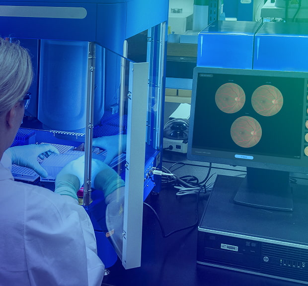 The illustration of AI-based retina analysis and disease diagnosis tool project