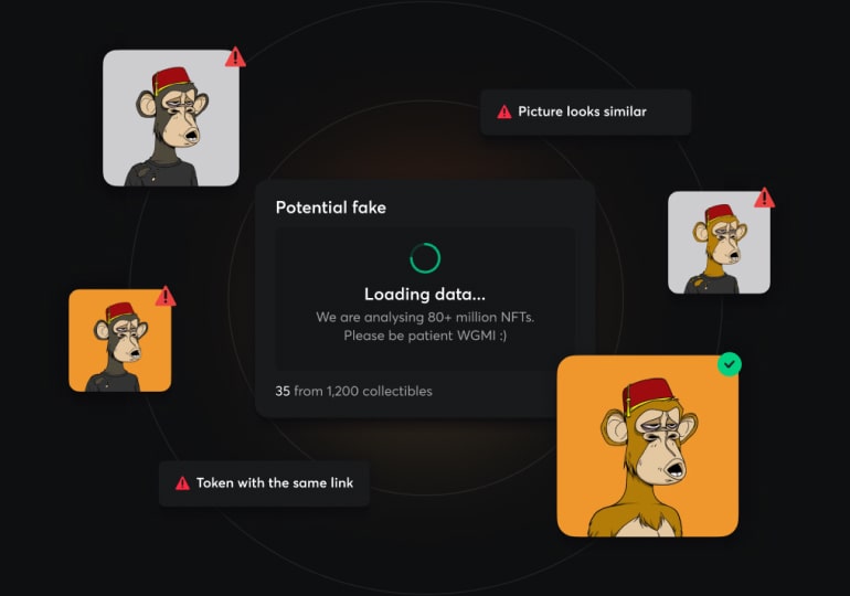 WatchDog detects fake NFTs after a thorough analysis