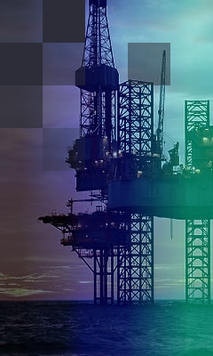 offshore oil rig