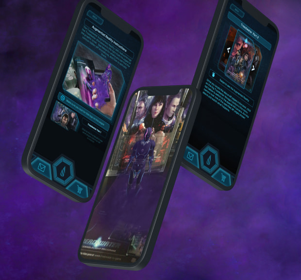 The illustration of Treadwater AR project