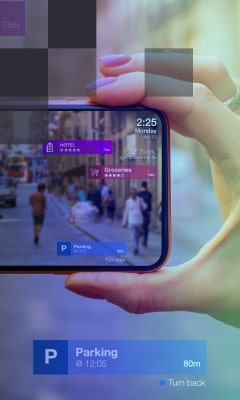 An example of VR/VR in tourism activities