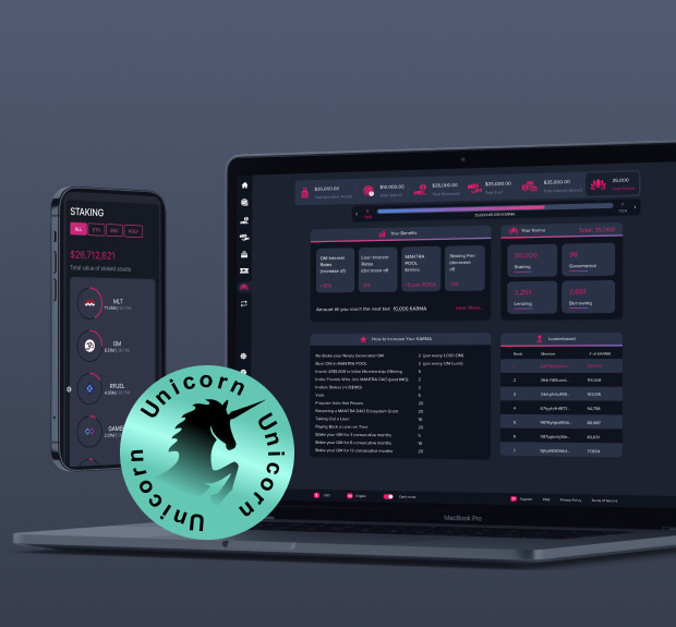 The illustration of Mantra DAO project