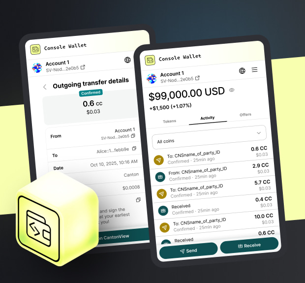 Console Wallet case preview