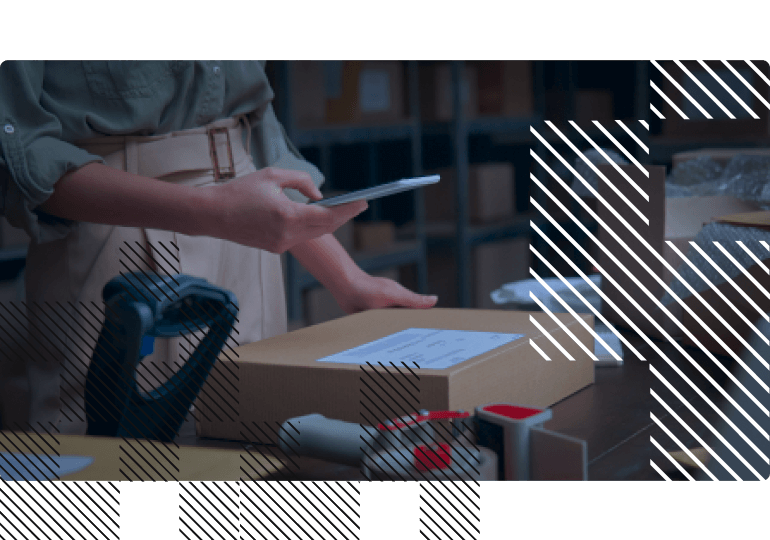 logistics operations using the phone