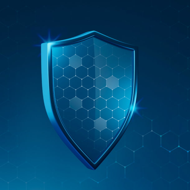 A person typing on keyboard