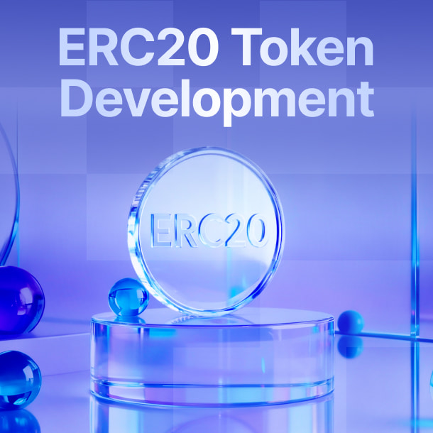 ERC20 token development services preview