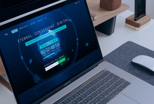 The interface of the D1 platform on a laptop