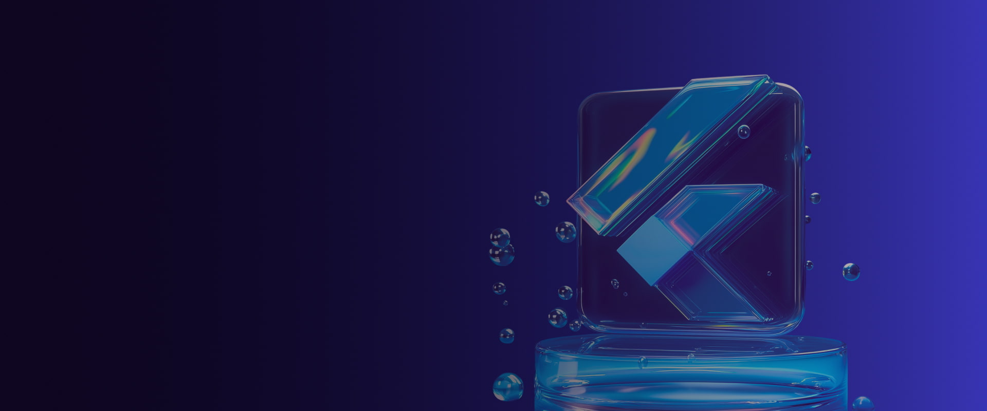 Flutter development services background