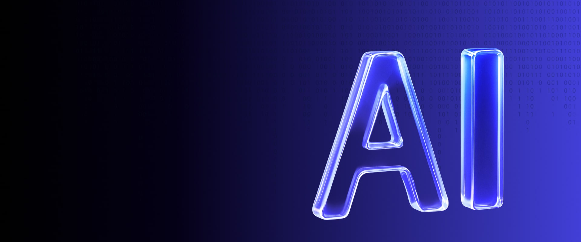 Generative AI development services background