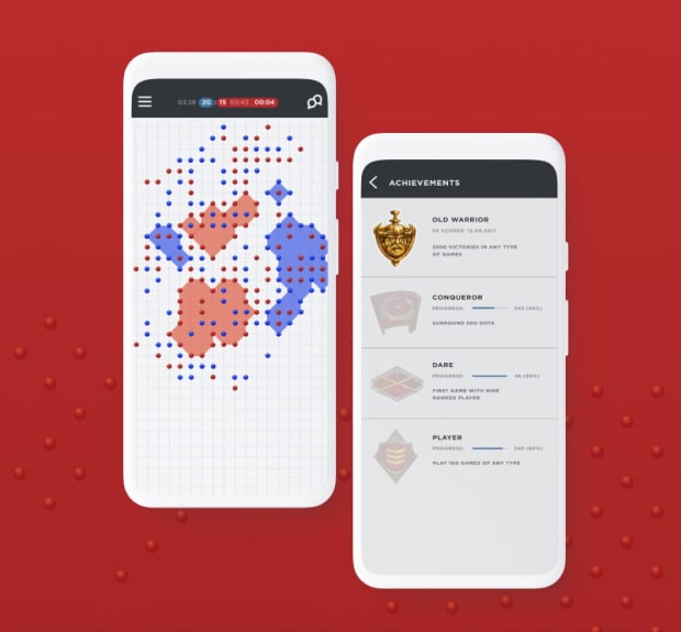 The illustration of Social gaming platform project