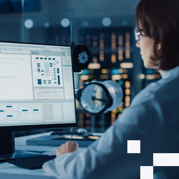 A person wearing a shirt examining NFT minting