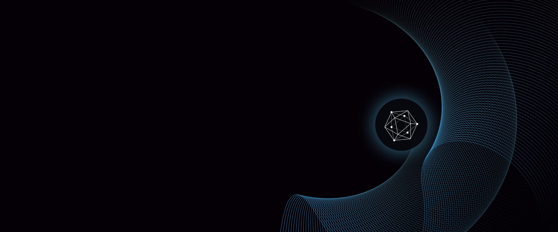 Two people pass through a corridor surrounded by a glass wall