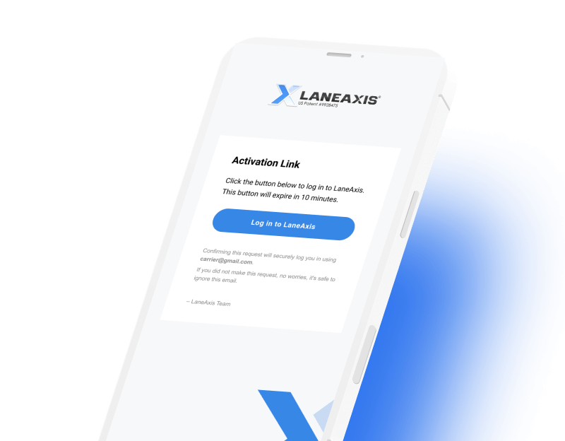 UI of a mobile version of the application
