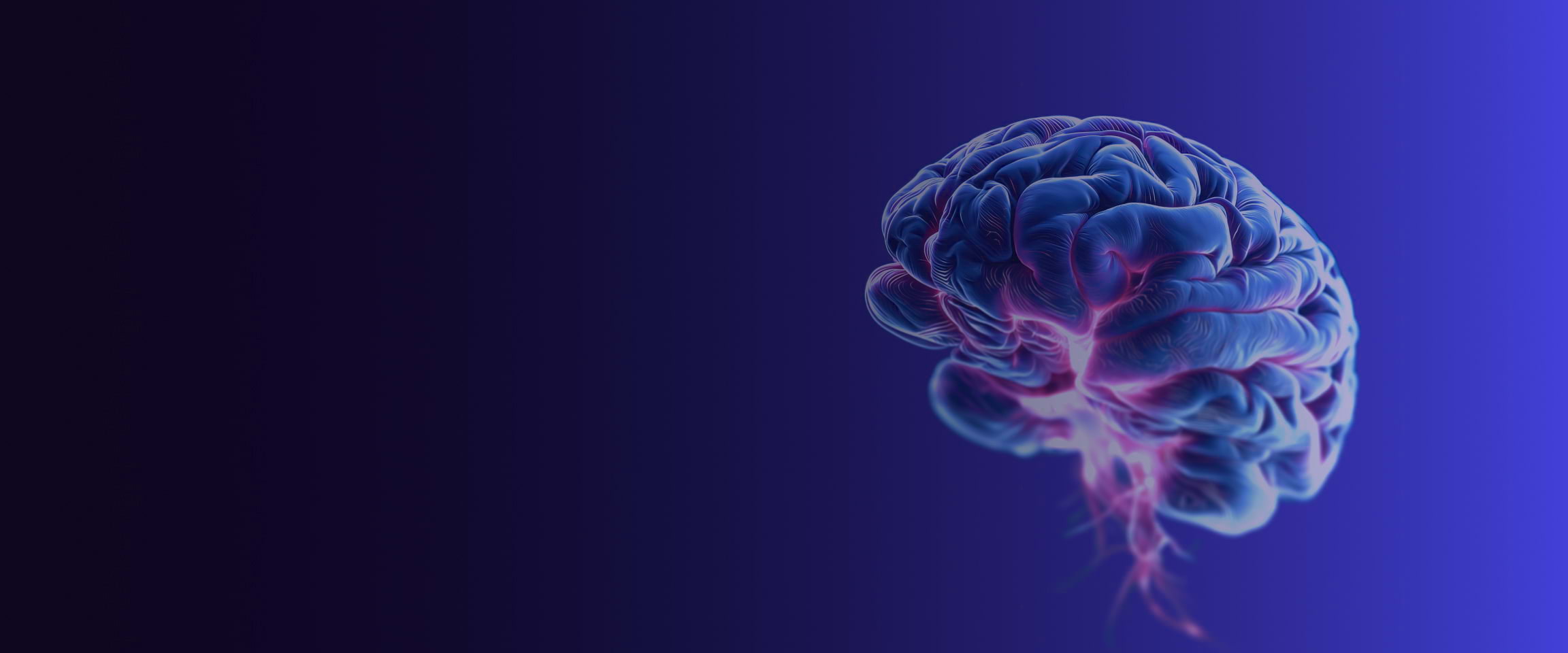 Digital brain visualization representing LLM intelligence