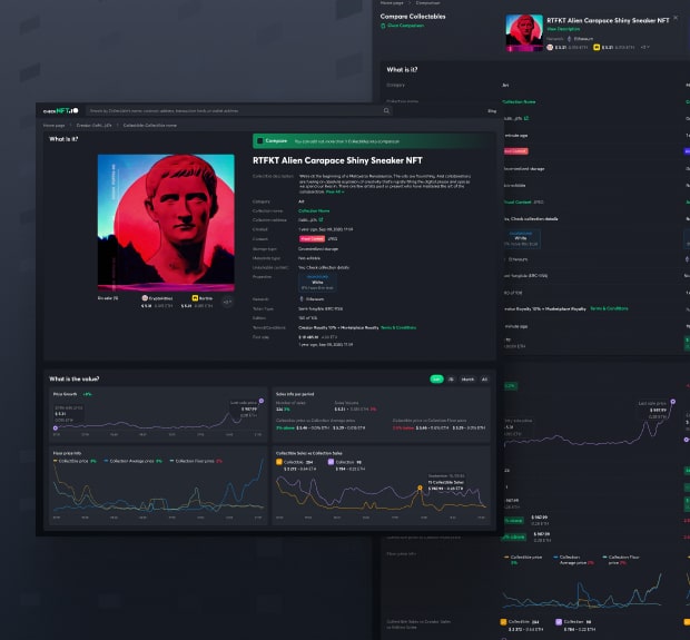 CheckNFT.iO, an intelligent solution to analyze NFT collectibles