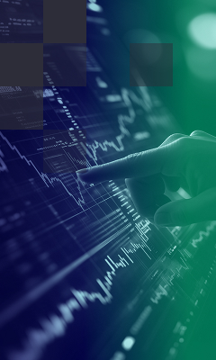 digital stock market display