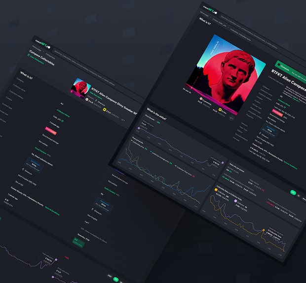 The illustration of NFT project highlights