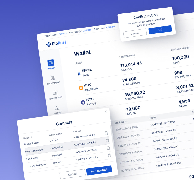 Blockchain ecosystem for DeFi applications case preview