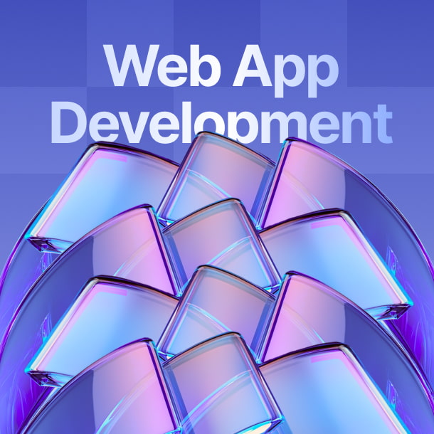 Web application development services