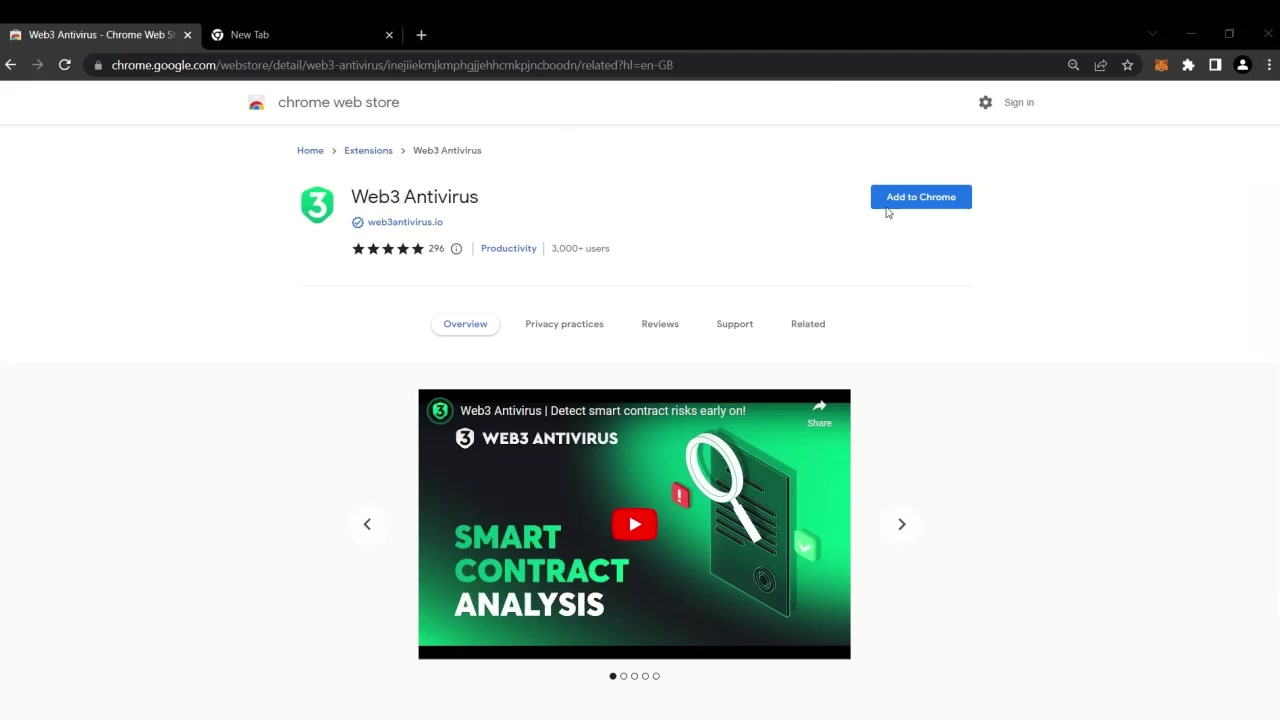 web3 antivirus video preview
