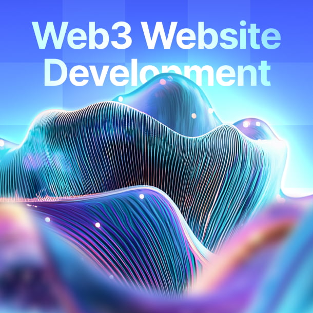 Our custom Web3 website development services