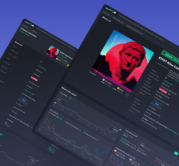 The illustration of BI solution for NFT ecosystems project